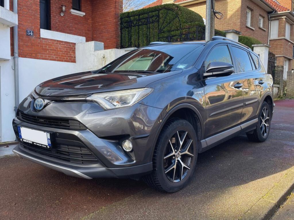 TOYOTA RAV4 2.5 - HYBRIDE - 4x4 - BOÎTE AUTO, Achat, Entretenue par le concessionnaire, Bleu, 5 portes
