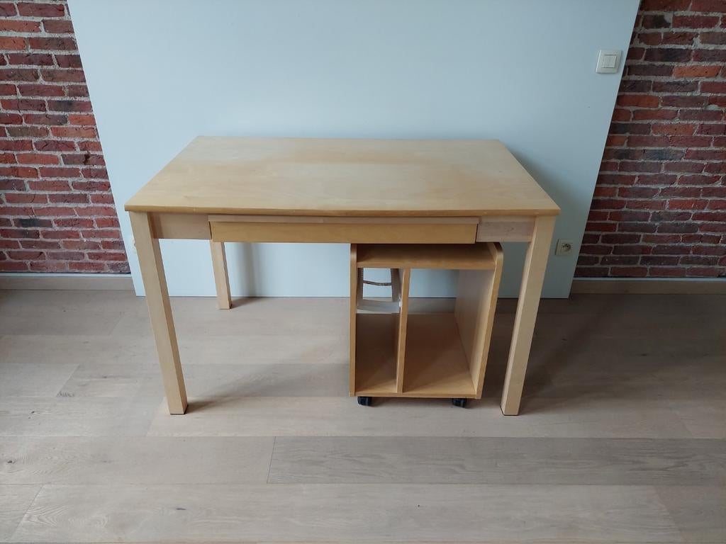 Bureau avec caisson, Enlèvement, Bois