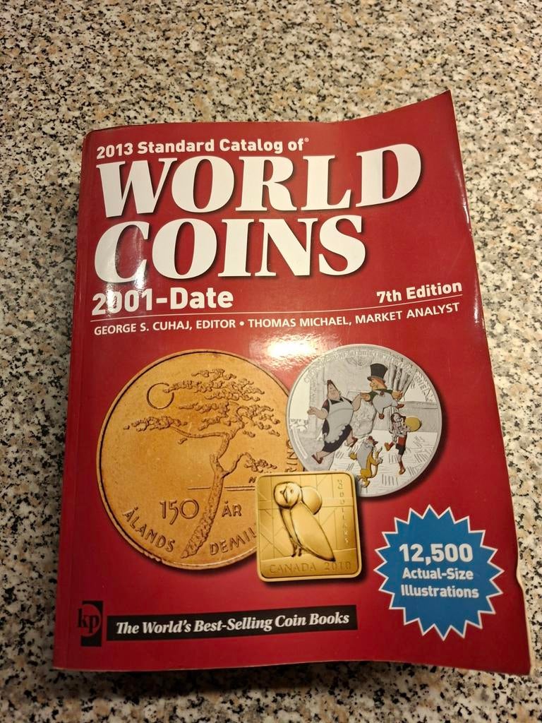 Wereldmunten catalogus nog zo goed als nieuw, Ophalen