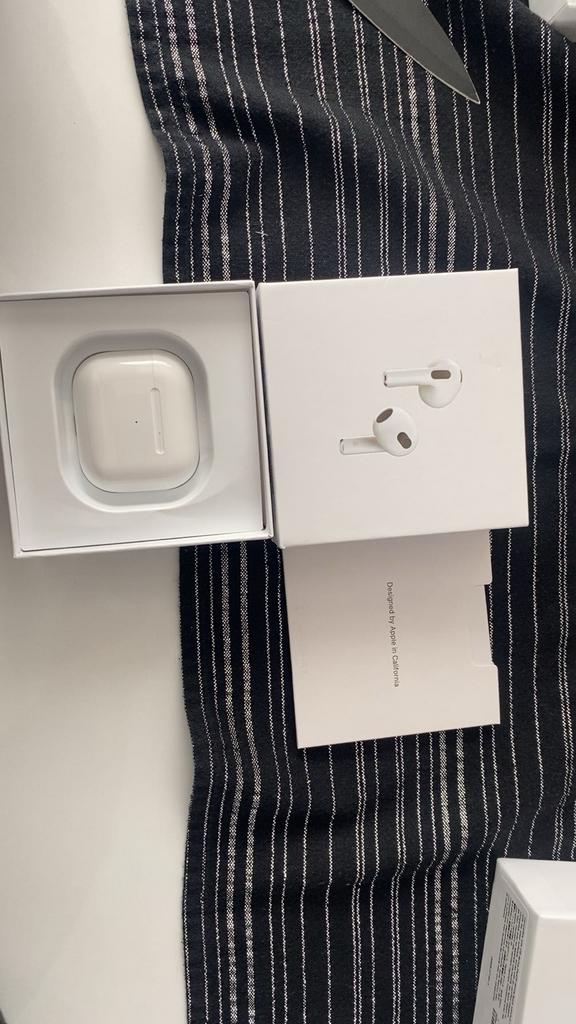 Airpods 3de generatie, Telecommunicatie, Ophalen, Nieuw, In oorschelp (earbud), Bluetooth