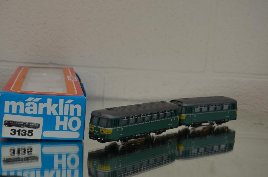marklin 3135-autorail SNCB/NMBS-3 vallées de Mariembourg, Enlèvement ou Envoi, Comme neuf