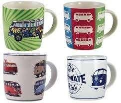 Tasse à café en poterie ou émail VW Volkswagen T1 Golf, Collections, Marques & Objets publicitaires, Neuf, Ustensile, Enlèvement ou Envoi
