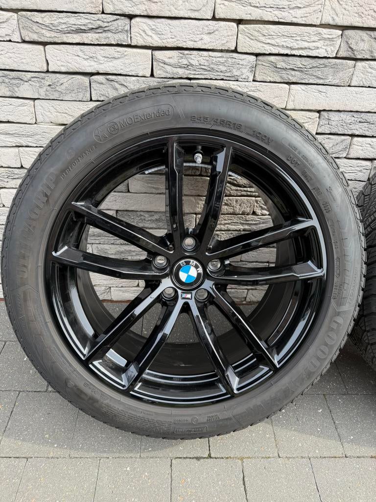 BMW M Velgen OEM18”inch + Goodyear Runflat banden 5x112, Auto-onderdelen, Banden en Velgen, Ophalen, Winterbanden, Band(en)