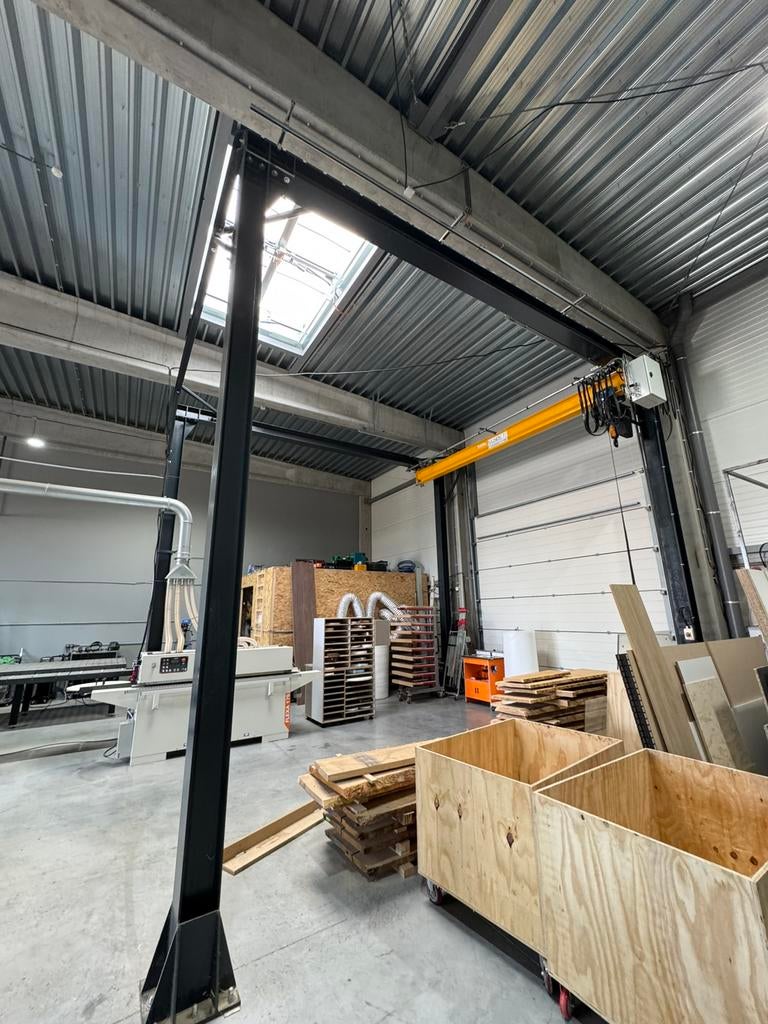 Pont roulant complet 2T - Comme neuf, Bricolage & Construction, Enlèvement, Comme neuf, Électrique