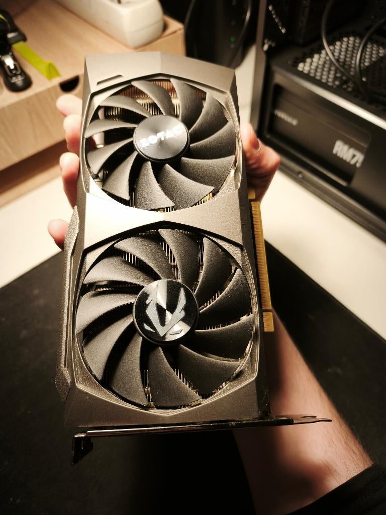 RTX 3060 12go gddr6 zotac gaming carte graphique, Computers en Software, Videokaarten, Ophalen, Gebruikt, GDDR6