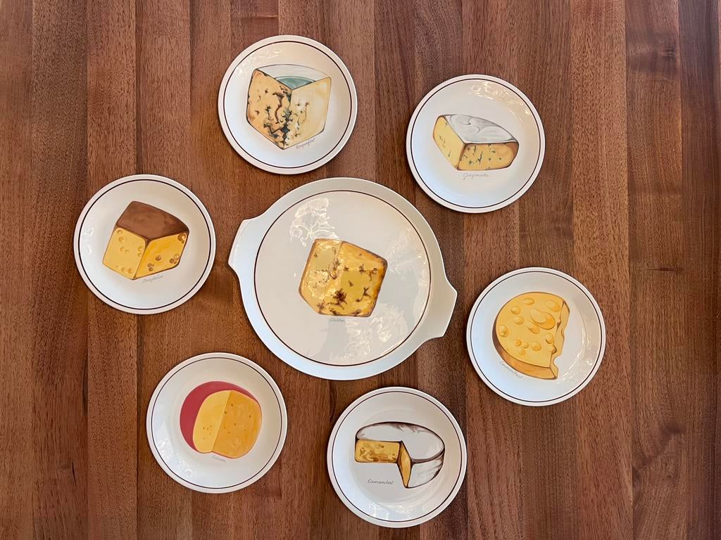 Service Villeroy & Boch - 6 assiettes et assiette de service, Maison & Meubles, Enlèvement, Porcelaine, Assiettes(s)