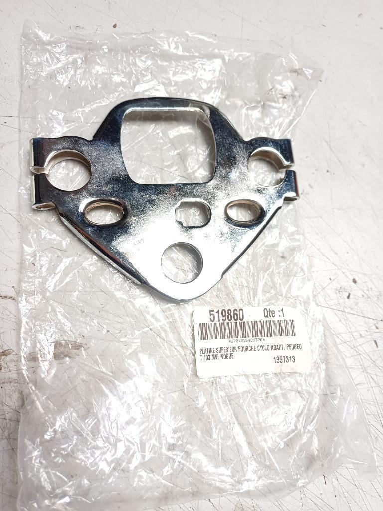 peugeot vogue / 103 kroonplaat chromé nieuw, Enlèvement ou Envoi, Neuf