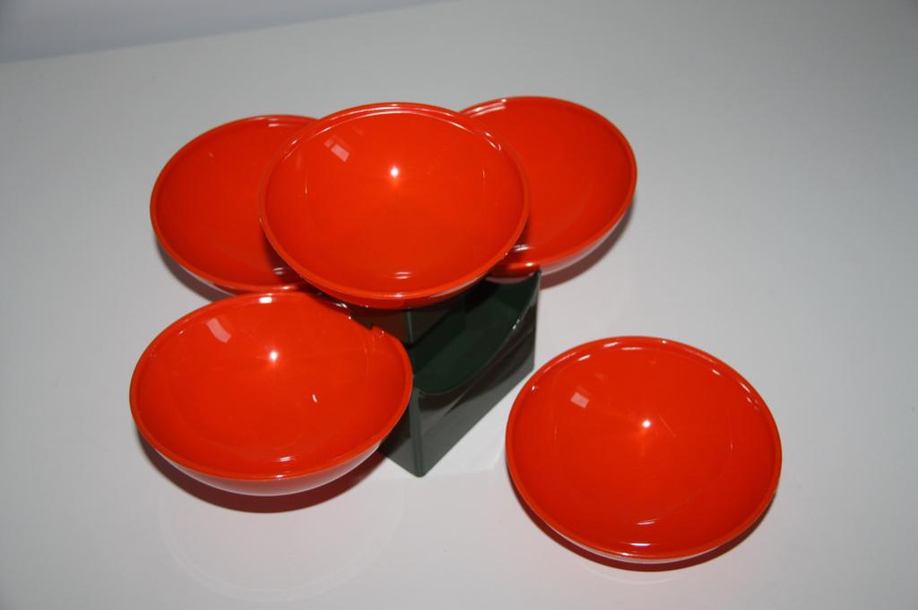 Emsa snack kommen * retro aperitief toren * w. Germany 1970, Collections, Rétro, Envoi, Maison et Meubles