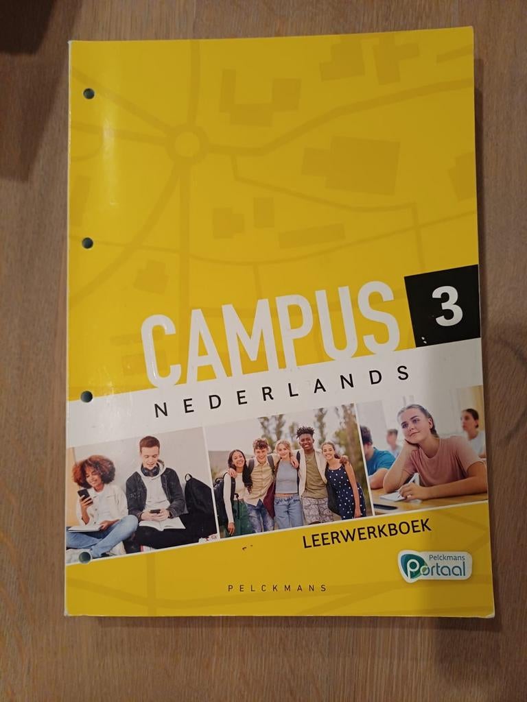 Campus Nederlands 3 Leerwerkboek (editie 2024) (incl. Pelckm, Boeken, ASO, Ophalen of Verzenden, Zo goed als nieuw, Pelckmans