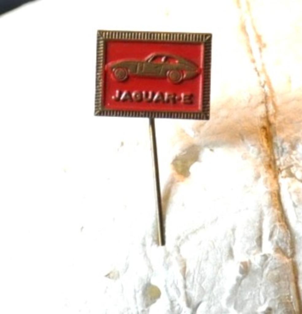 epinglette publicitaire jaguar-e, Collections, Marques & Objets publicitaires, Enlèvement ou Envoi, Utilisé, Autres types