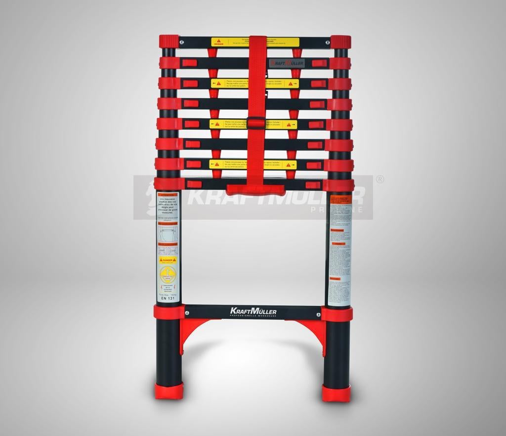 Échelle télescopique 3,80 m et échelle pliante multifonction, Bricolage & Construction, Enlèvement ou Envoi, Neuf