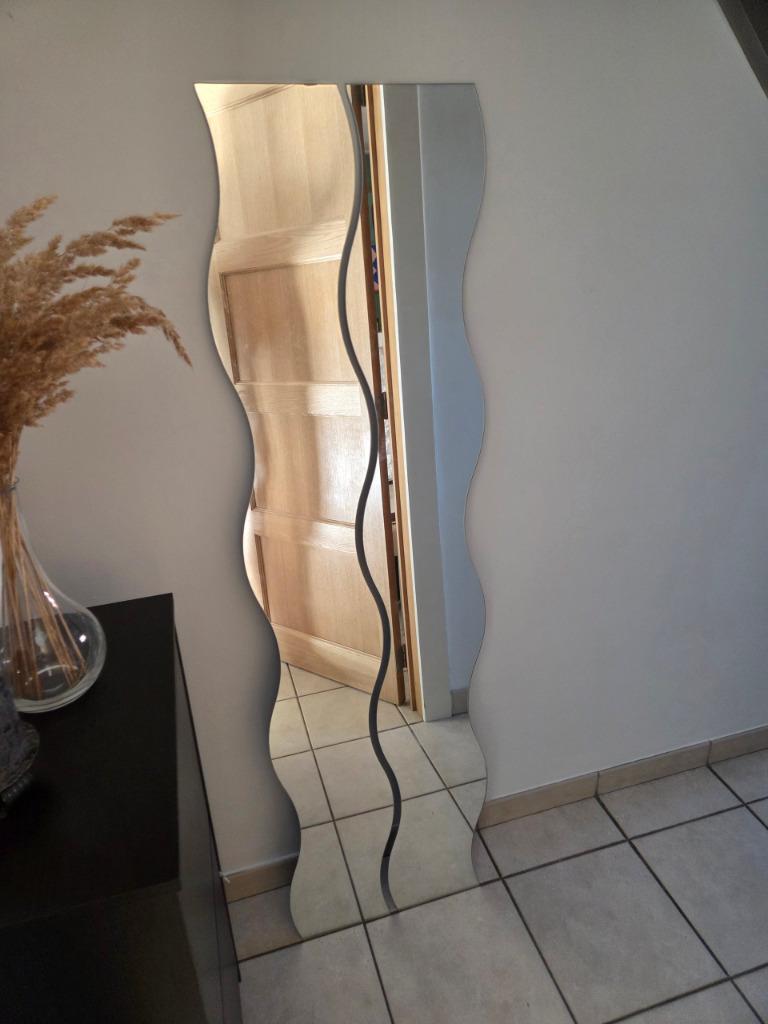 Golvende spiegel set, Ophalen, Minder dan 50 cm, Gebruikt, 100 tot 150 cm