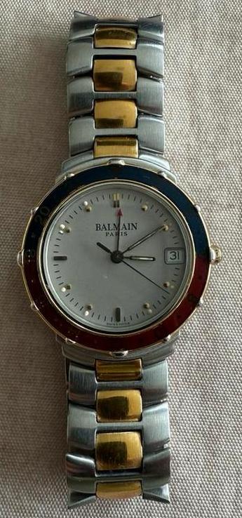 Dameshorloge heren balmain werk perfect waterdicht, Handtassen en Accessoires, Ophalen, Zo goed als nieuw, Polshorloge, Overige merken