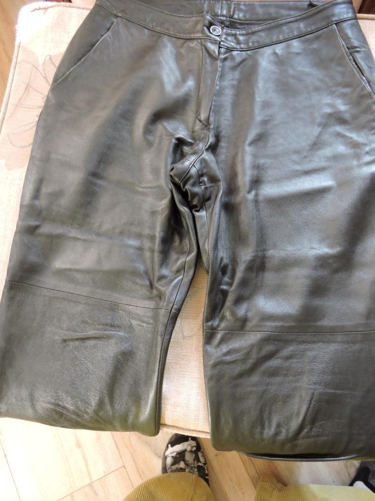Pantalon en cuir noir femme, Enlèvement, Seconde main, Femmes, Pantalon | cuir