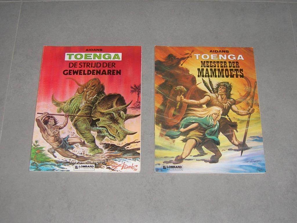 Stripverhalen Toenga, Boeken, Stripverhalen, Gelezen, Meerdere stripboeken, Ophalen of Verzenden