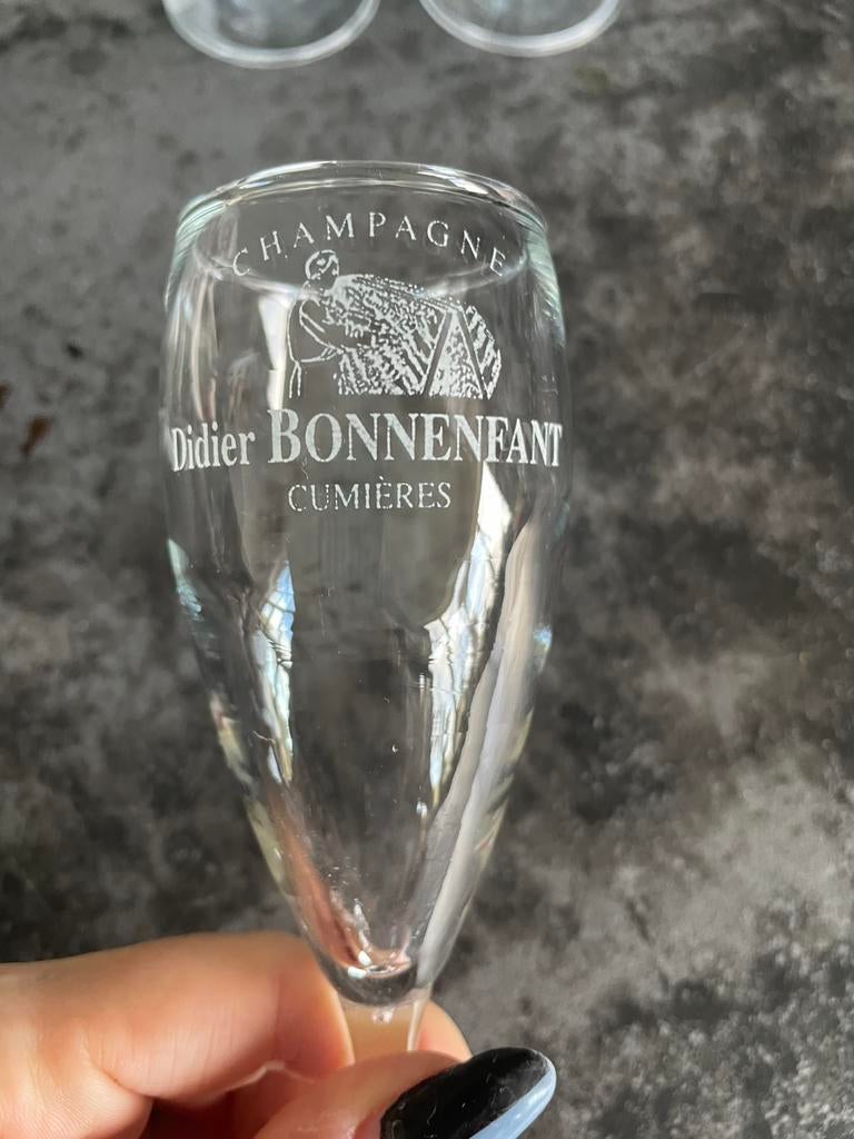 flûtes à champagne, Collections, Verres & Petits Verres, Utilisé, Enlèvement ou Envoi