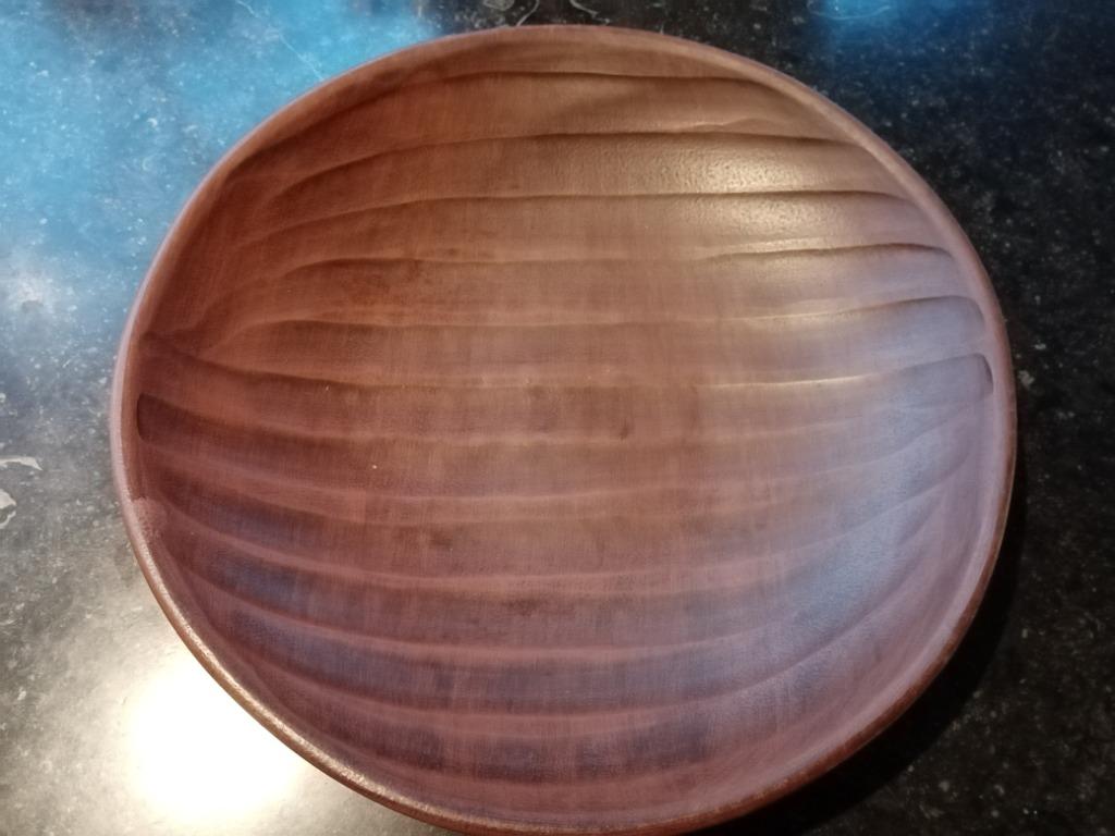 Porseleinen / stenen schaal 36 cm, Ophalen, Zo goed als nieuw