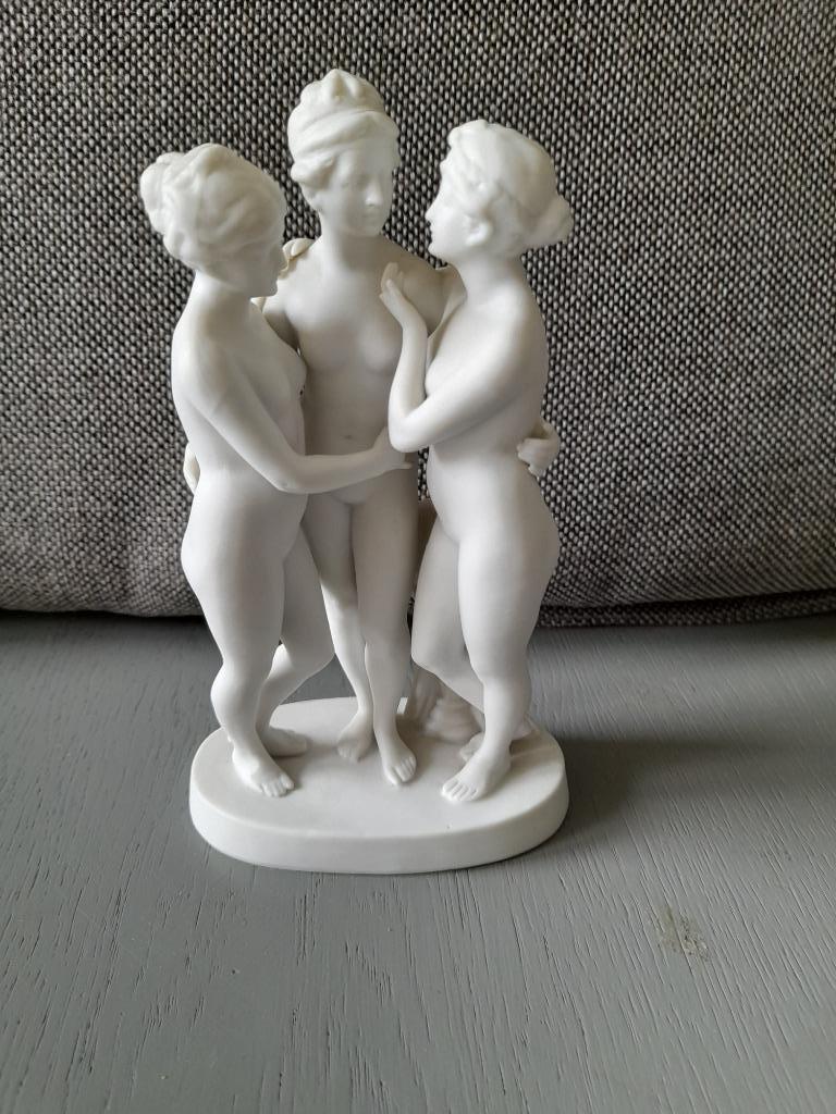 Figurine en biscuit, Enlèvement, Comme neuf, Fantasy