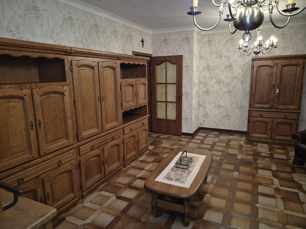 Wandmeubel 3m lang te verlengen met vierde deel ( TV kast), Ophalen, Zo goed als nieuw