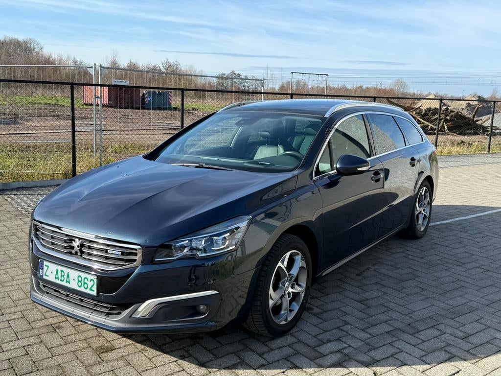 Peugeot 508 SW 1.6 2016 – Full option – Euro 6b – 141.000 km, Auto's, Audi, Automaat, Bedrijf, Achteruitrijcamera, Te koop