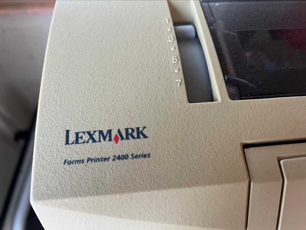 Séries Lexmark 2400 - 2 piece, Informatique & Logiciels, Imprimantes, Lexmark, Imprimante, Utilisé, Imprimante matricielle
