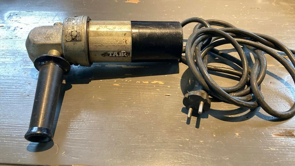 Metabo haakse slijper Type 45 400W 115mm, Gebruikt, Minder dan 700 watt, Haakse handslijpmachine