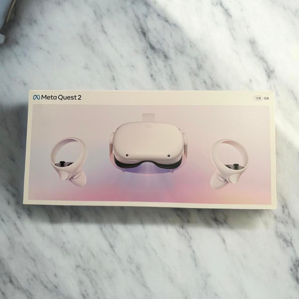 Meta Quest 2 128GB, Consoles de jeu & Jeux vidéo, Virtual Reality, Comme neuf, Enlèvement ou Envoi