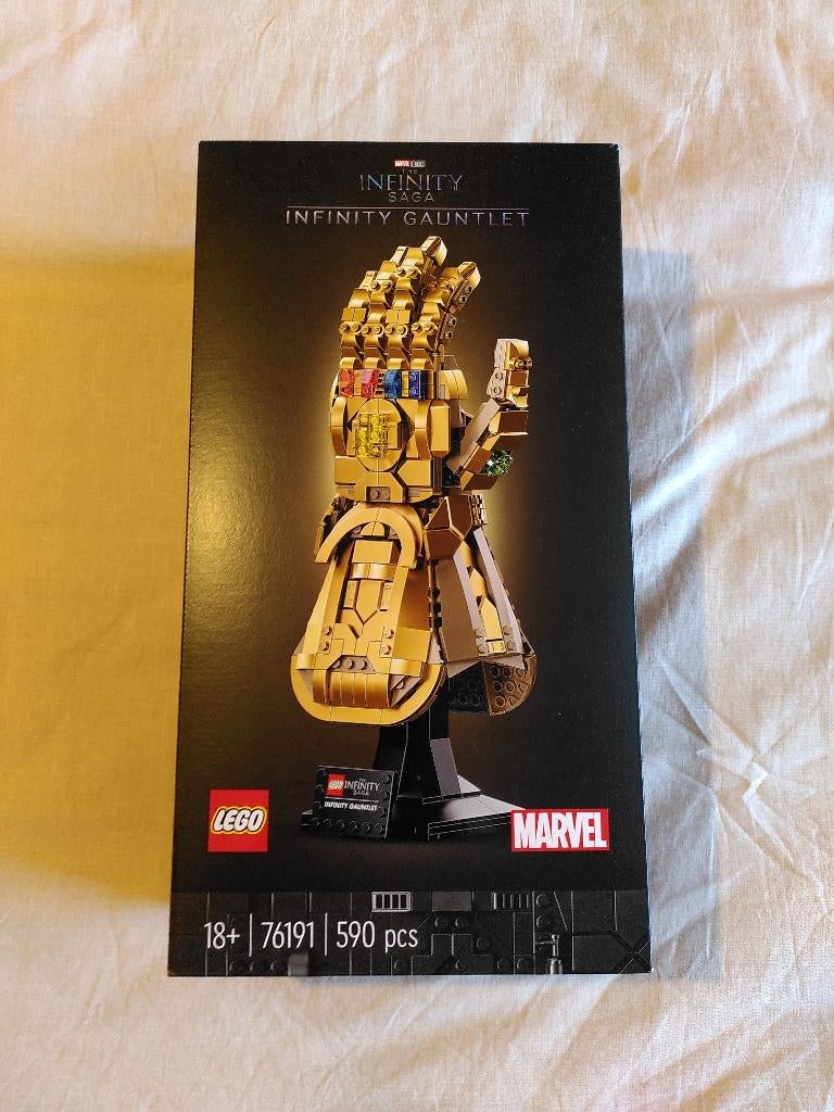 Lego Marvel 76191 – Infinity Gauntlet, Ophalen of Verzenden, Nieuw, Complete set, Lego