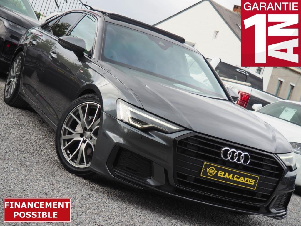 Audi A6 35TDi  S TRONIC // 3x S-LINE // LEDER-PANO-NAVI-FULL, Auto's, Audi, 4 cilinders, 2255 kg, USB, Bedrijf