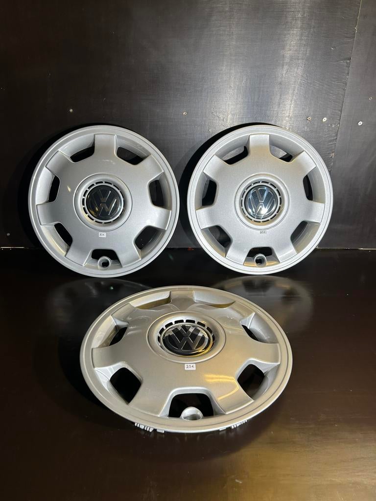 3 enjoliveurs d’origine vw jetta polo 14", Autos : Divers, Enjoliveurs, Enlèvement ou Envoi, Neuf