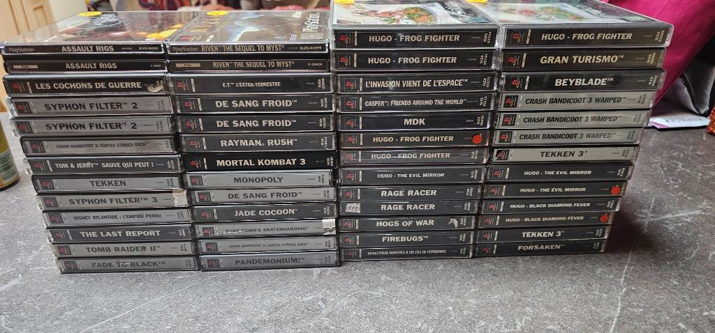 Collection jeux PS1, Enlèvement ou Envoi, Utilisé
