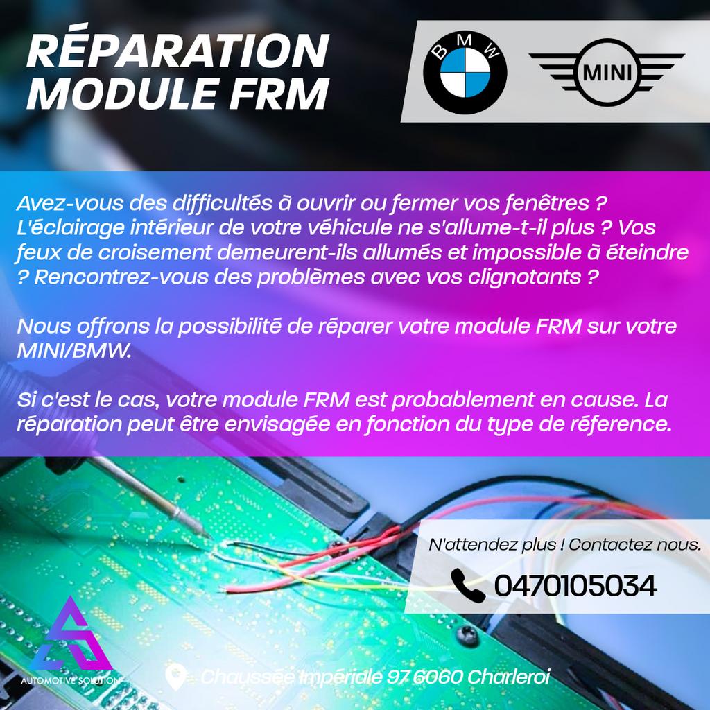 Réparation boitier FRM BMW/MINI, Enlèvement, Neuf