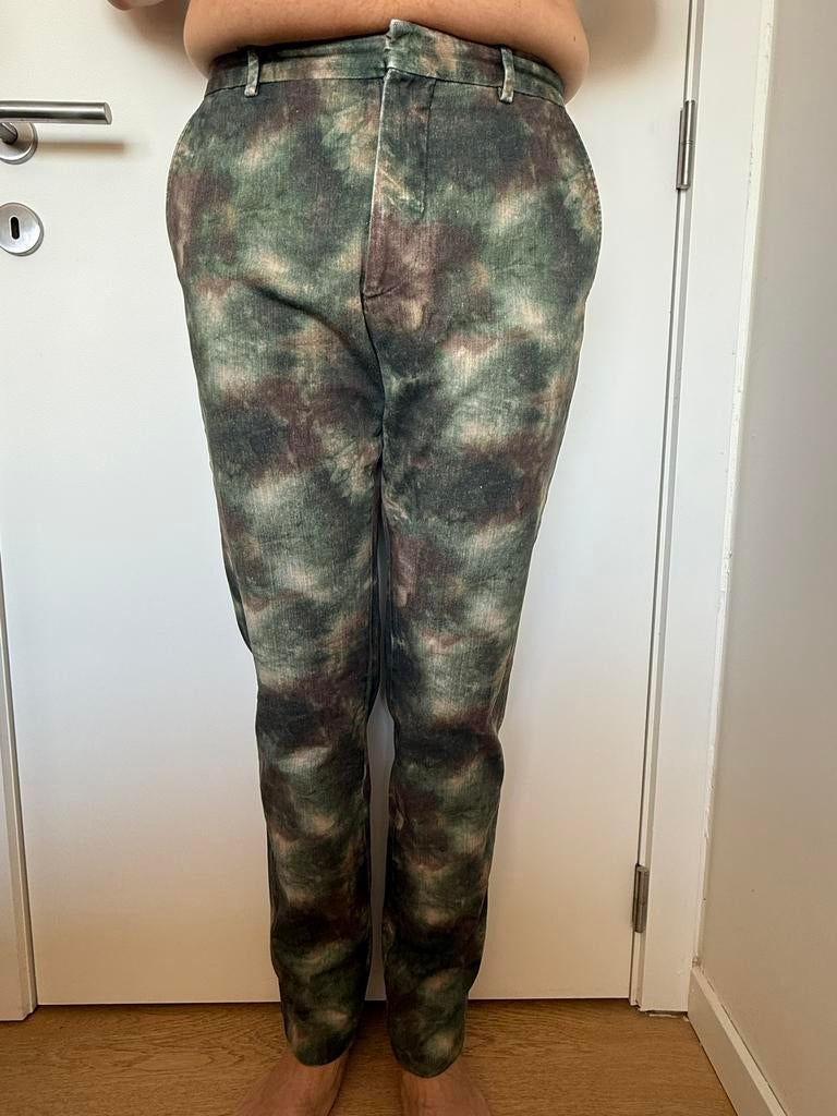 Pantalon couleur Bellerose taille 42, Enlèvement ou Envoi, Comme neuf, Vert, Bellerose