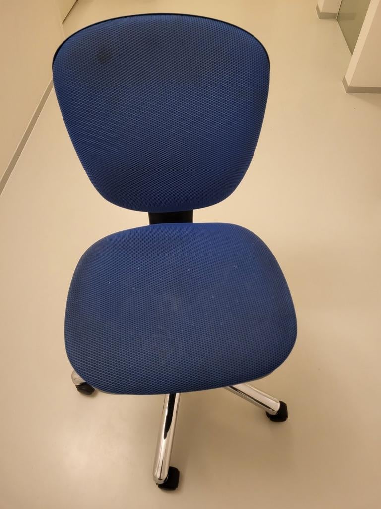 Chaise de bureau enfant, Maison & Meubles, Enlèvement, Utilisé, Bleu, Chaise de bureau