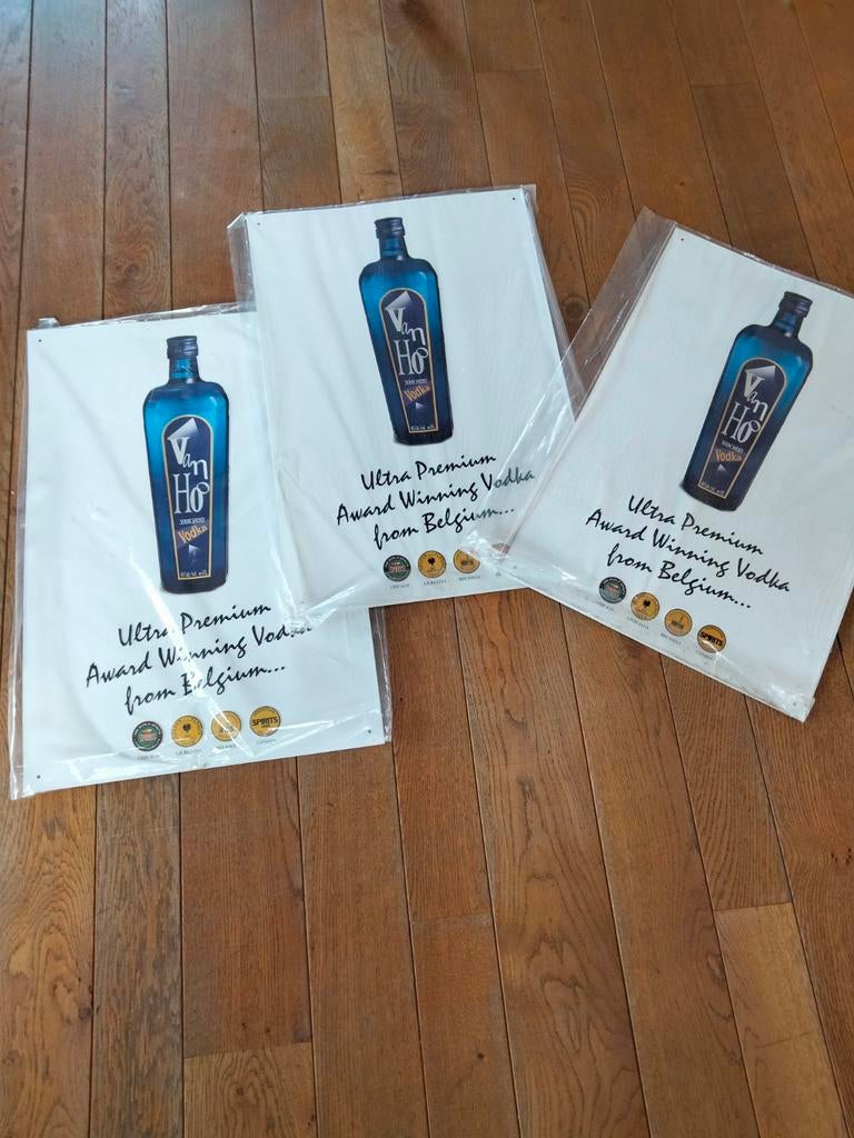 Van Hoo vodka belge réclame en métal neuve toujours emballé., Enlèvement ou Envoi, Neuf, Duvel