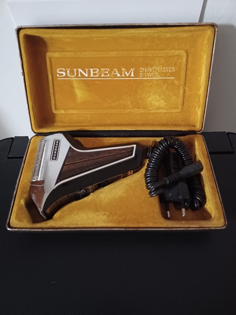 Rasoir éléctrique Sunbeam ShaveMaster années 60-70, Electroménager, Enlèvement ou Envoi, Utilisé, Rasage ou Épilation