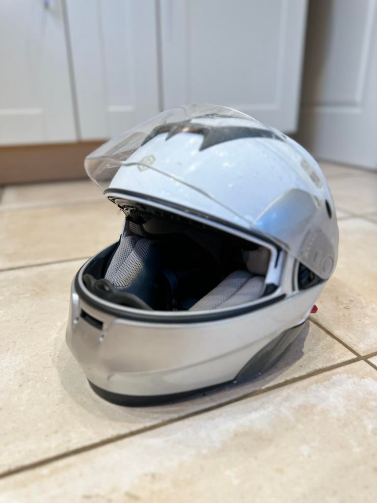 Casque integral moto blanc - dame S - Piaggio, Enlèvement, S
