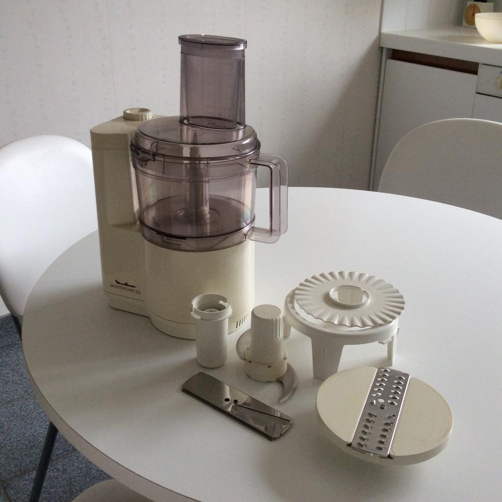 Moulinex Keukenrobot masterchef 20, Electroménager, Mélangeurs de cuisine, Moins de 1 litre, Enlèvement, Utilisé, Résiste au lave-vaisselle