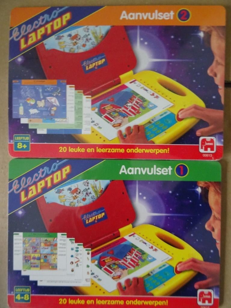 Jumbo Electro laptop Aanvulset 1 + Aanvulset 2 nieuw geseald, Kinderen en Baby's, Speelgoed | Educatief en Creatief, Knutselen