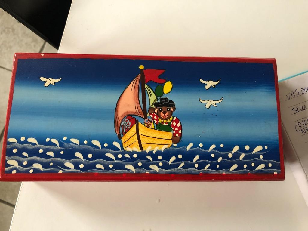 Houten tekendoos, Hobby en Vrije tijd, Tekenen, Ophalen of Verzenden, Zo goed als nieuw, Overige typen