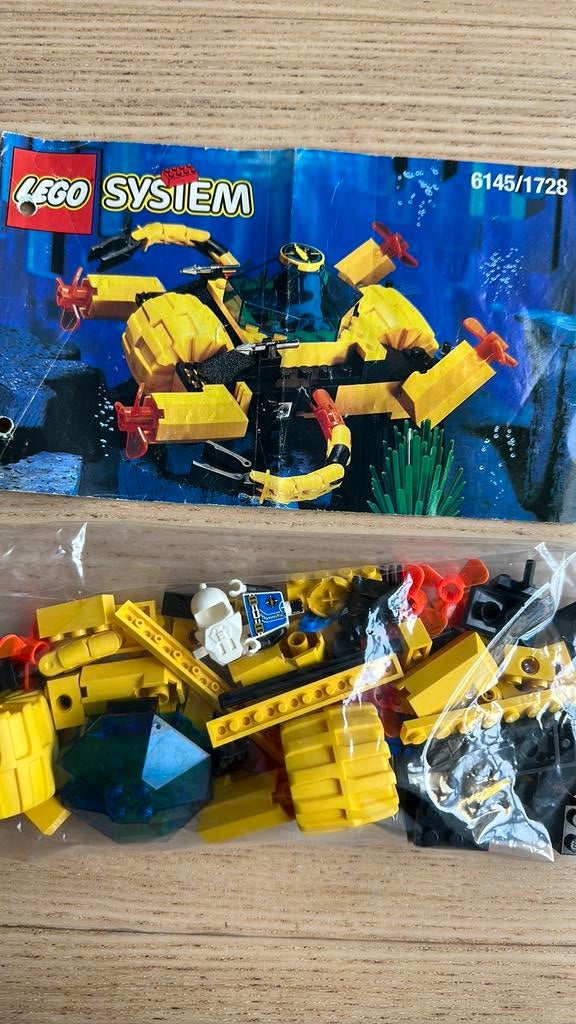 Lego System Aquazone 6145, compleet, Ophalen of Verzenden, Gebruikt, Complete set, Lego