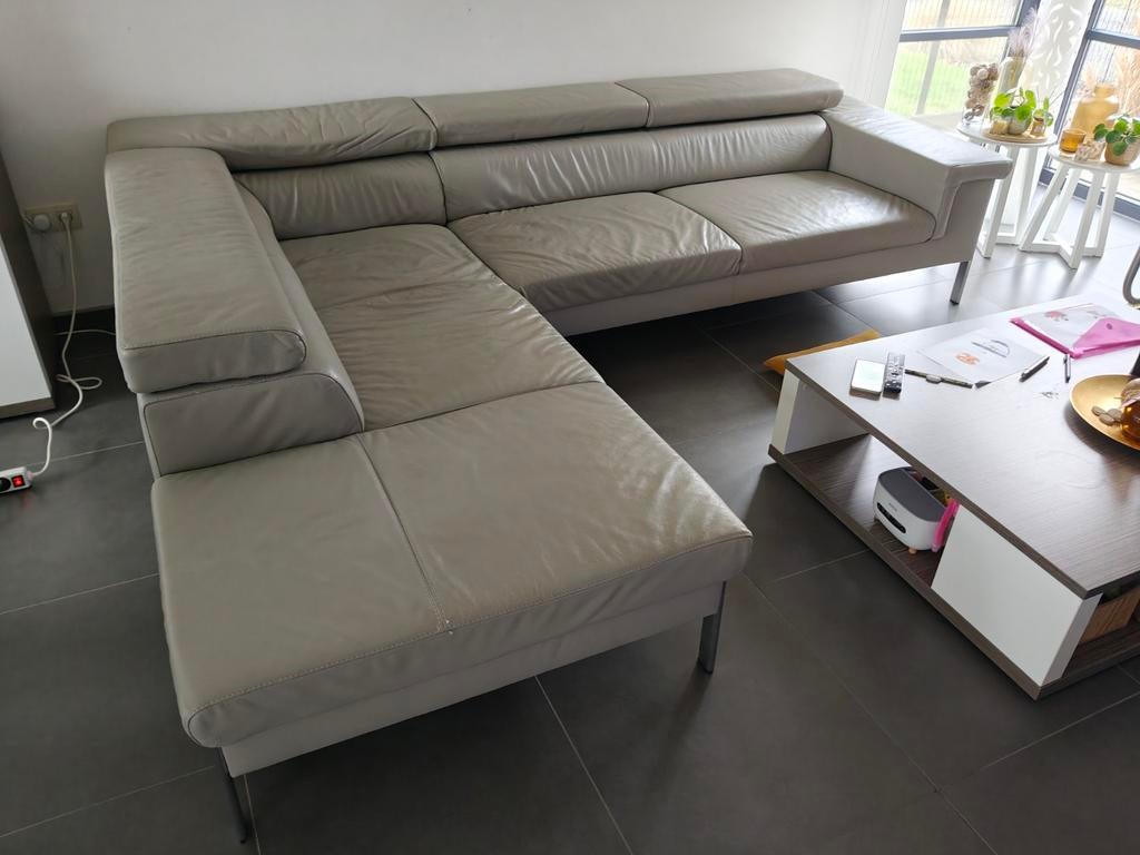 Zetel 2,5 zit met longchair, Enlèvement, Utilisé