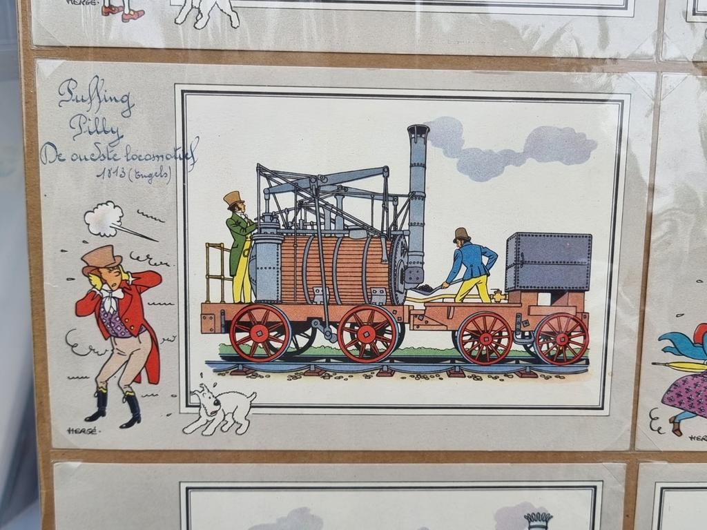 Kuifje - „See & Know” spoorweg - Hergé jaren 50, Ophalen of Verzenden, Gelezen