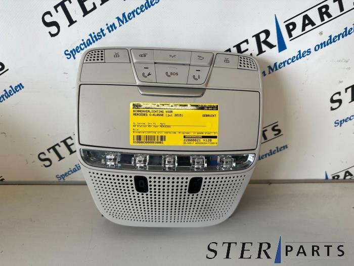 Binnenverlichting voor van een Mercedes C-Klasse, Auto-onderdelen, Ophalen of Verzenden, 3 maanden garantie, Gebruikt, Mercedes-Benz