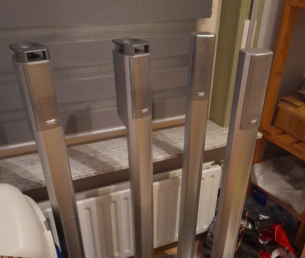 home cinema system, Audio, Tv en Foto, Home Cinema-sets, Ophalen, Zo goed als nieuw, JVC, Dvd-speler