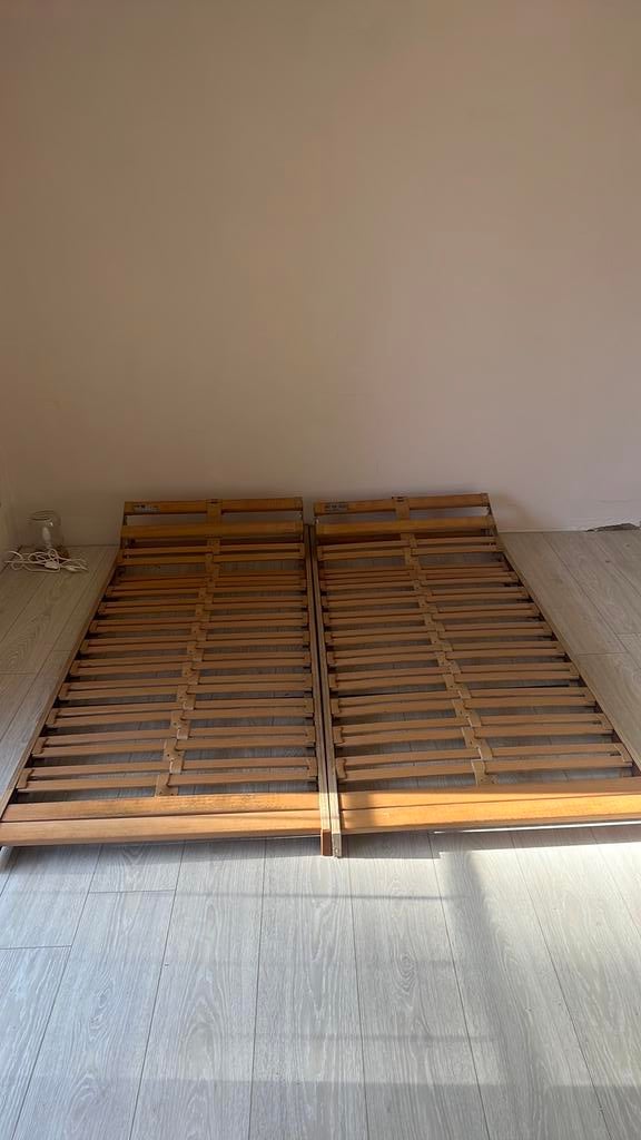 Lattoflex lattenbodems 2 st verstelbaar hoofdsteun, Ophalen, Gebruikt, Tweepersoons, 80 cm