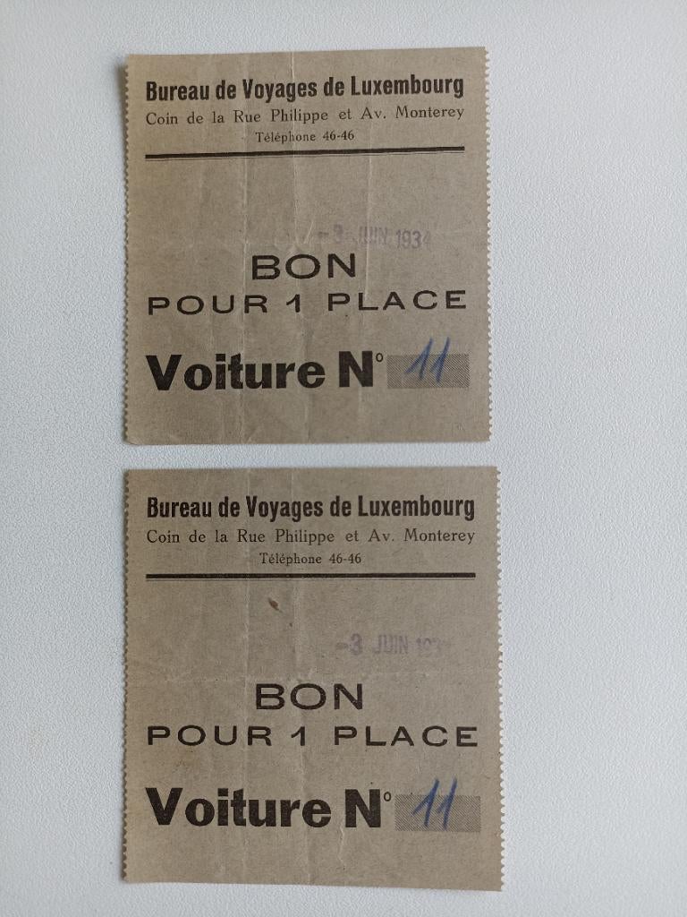 TICKETS, Enlèvement ou Envoi, Utilisé