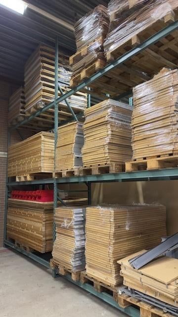 Étagères d'entrepôt Bruynzeel de 60 cm de profondeur, Articles professionnels, Enlèvement