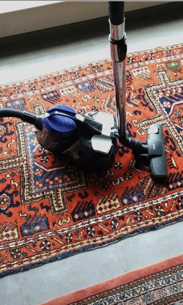 ️ 30€ ️ 🔵 Quigg stofzuiger zonder zak hoge prestaties blauw, Ophalen, Gebruikt