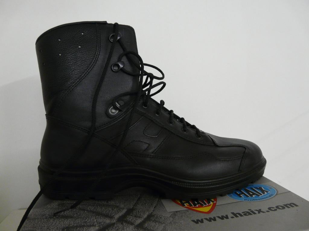 hoge tactische laarzen, HAIX, zwart leer, maat 44, HAIX, Zwart, Nieuw, Wandelschoenen
